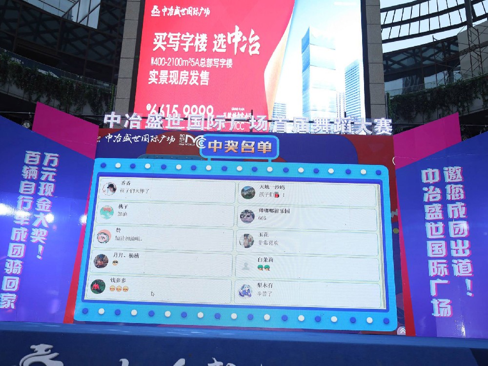 中冶盛世國際廣場(chǎng)舞蹈大賽